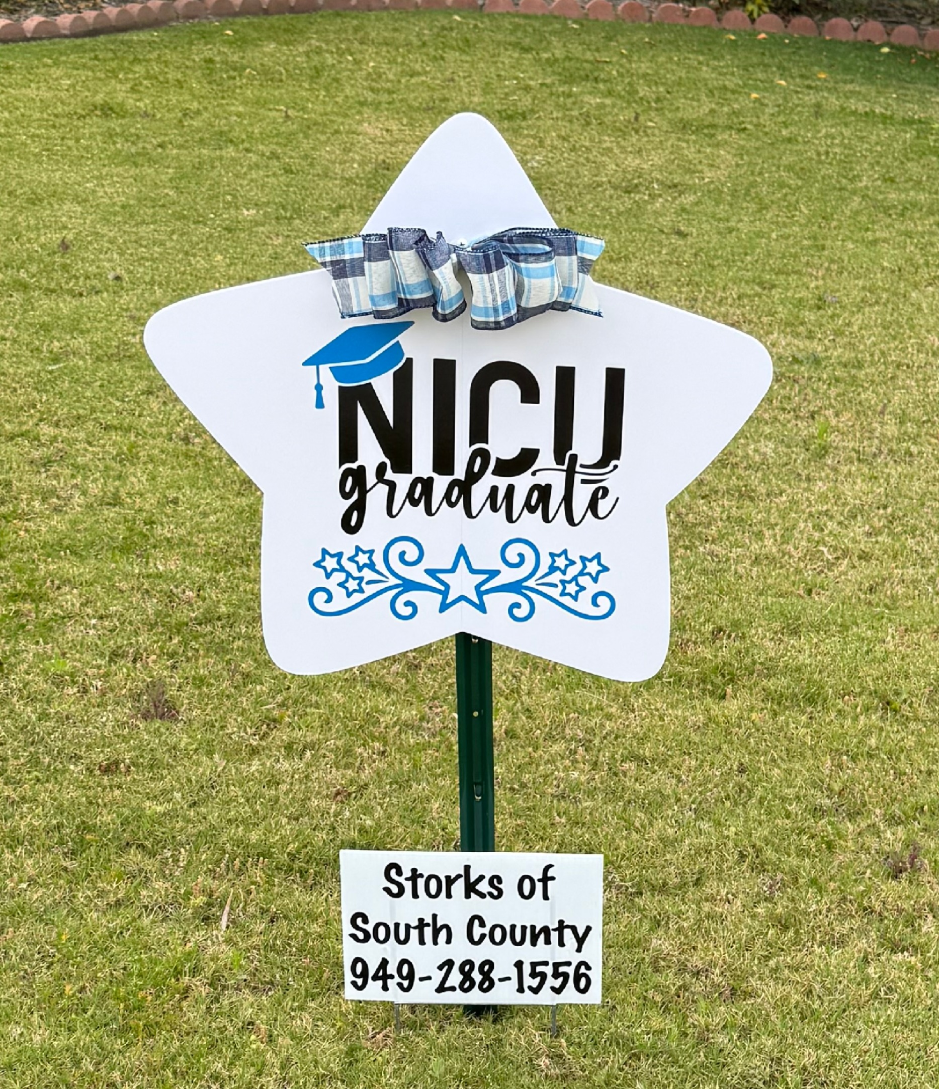 NICU graduation signs